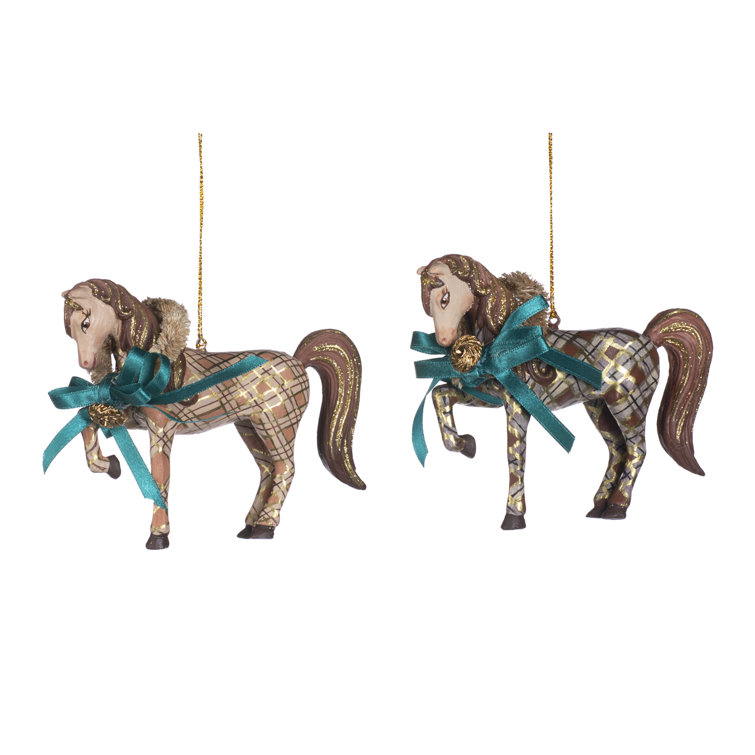 Goodwill Country Club Tart Horse Hanging Figurine Ornament Wayfair.co.uk